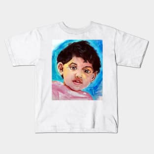 Cute smiling girl Kids T-Shirt